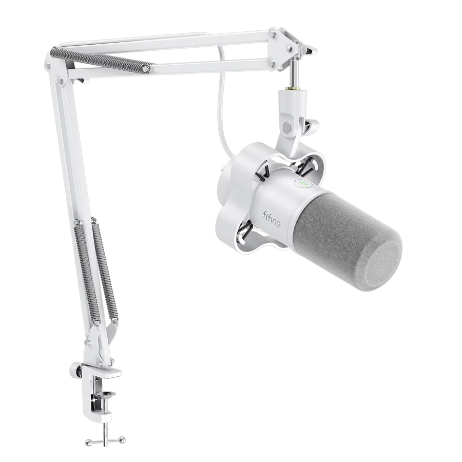FIFINE K688 Neo USB/XLR Podcast Microphone - Dynamic Pro Mic, Mute & Monitor for Streaming, Gaming, Vocal & Music Recording Audio, for PC USB-C Smartphone Mixer, boom arm