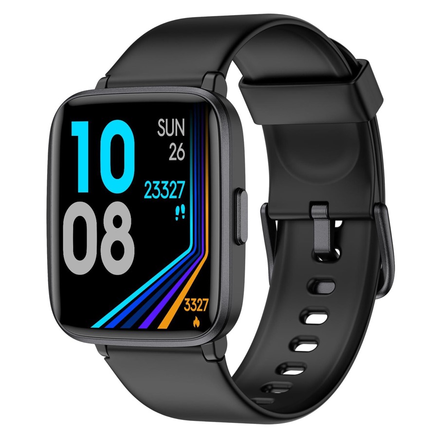 Fitness Tracker Watch with Heart Rate Monitor, Activity Tracker with Pedometer, Sleep Monitor, Calories & Step Counter, IP68 Waterproof Smart Watches for Women Men Fitness Watch for Sports