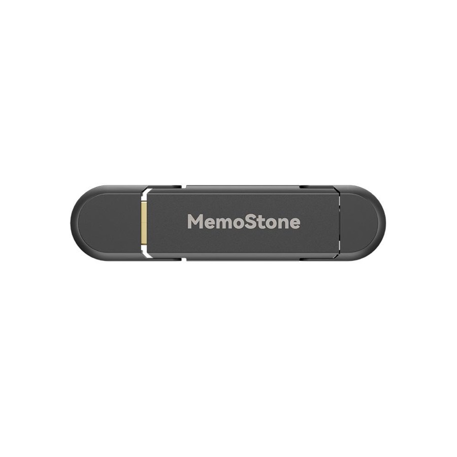 KingSpec MemoStone US4 Type-C USSD 1TB Flash Drive SSD Memory Stick, USB 3.1 Gen 2, 540MB/s External Solid State Disk, Type A & C 2-in -1 Dual Drive