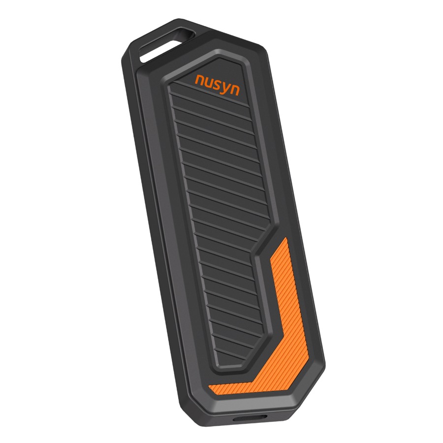 Nusyn NSP35 1TB Portable SSD - Up to 1050MB/s, USB-C, USB 3.2 Gen2, Durable Alloy Housing, IP67 Waterproof, Dustproof & Shockproof, External Solid State Drive for Photos, Videos, Gaming (NSP35GR1T)